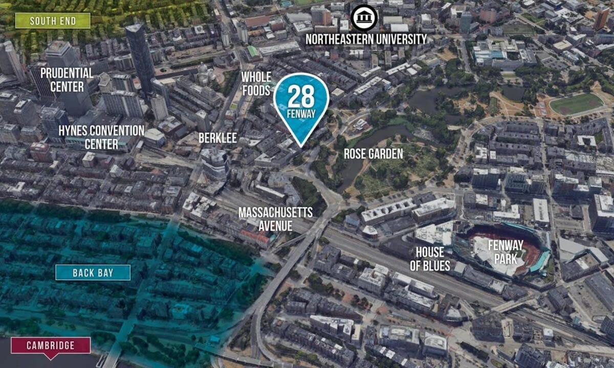 Modern Studio In Historic Boston - Unit #303 Екстер'єр фото